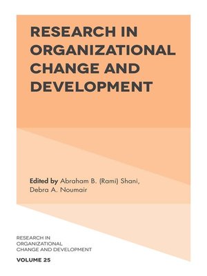 cover image of Research in Organizational Change and Development, Volume 25